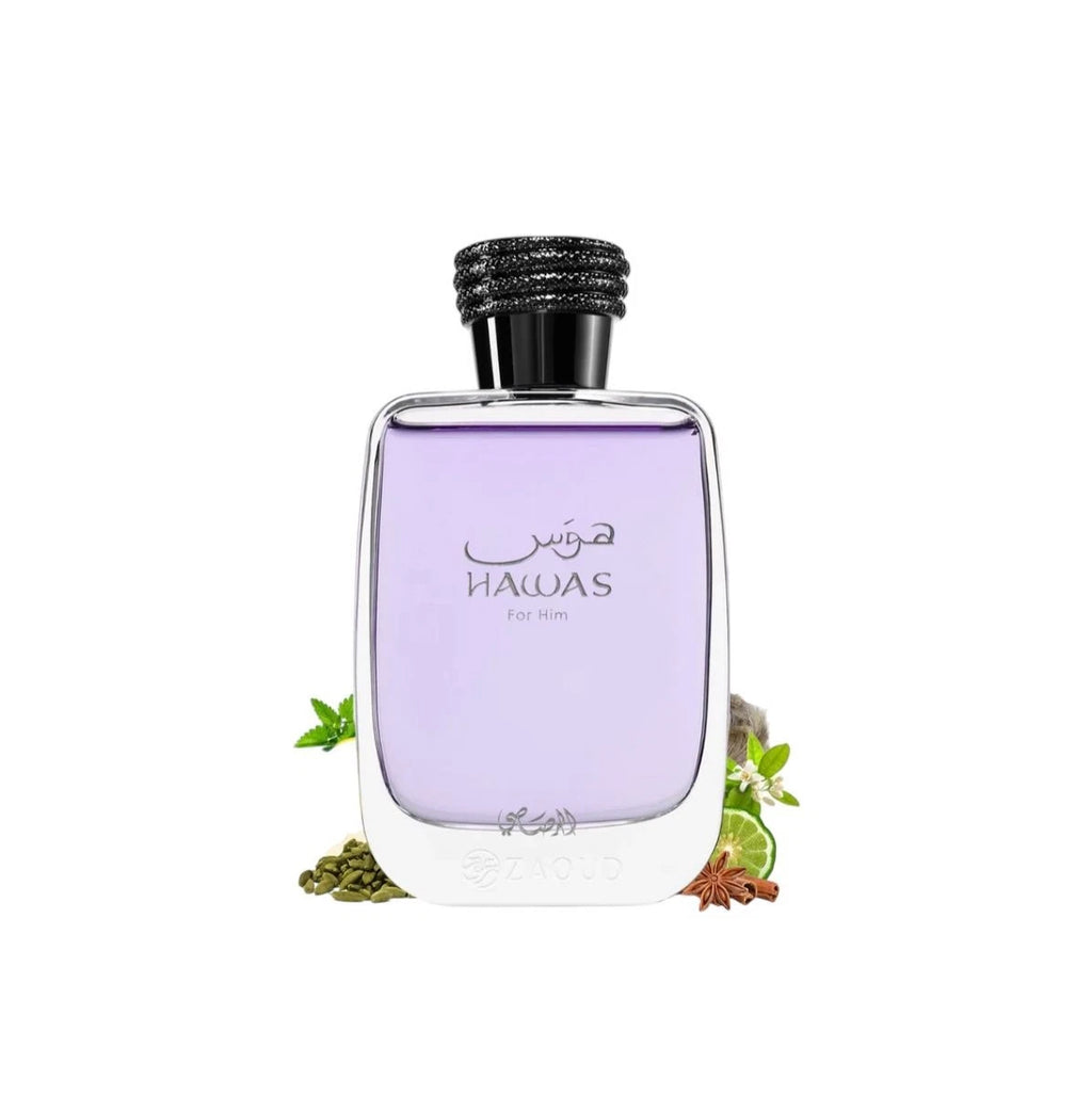 HAWAS FOR HIM Edp 100ml 3.4oz - free shipping