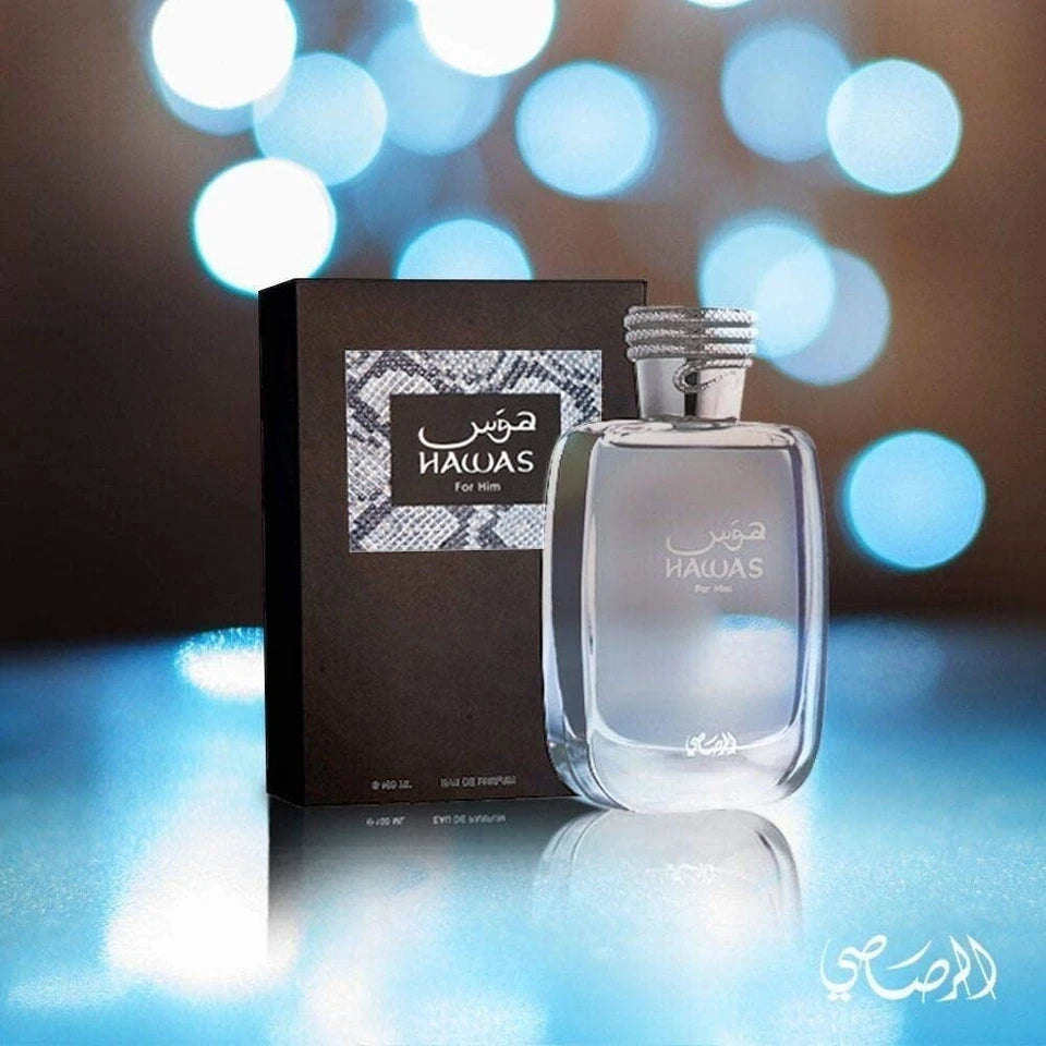 Rasasi Hawas M Cologne for Men, Perfume 100ml.FREE SHIPPING