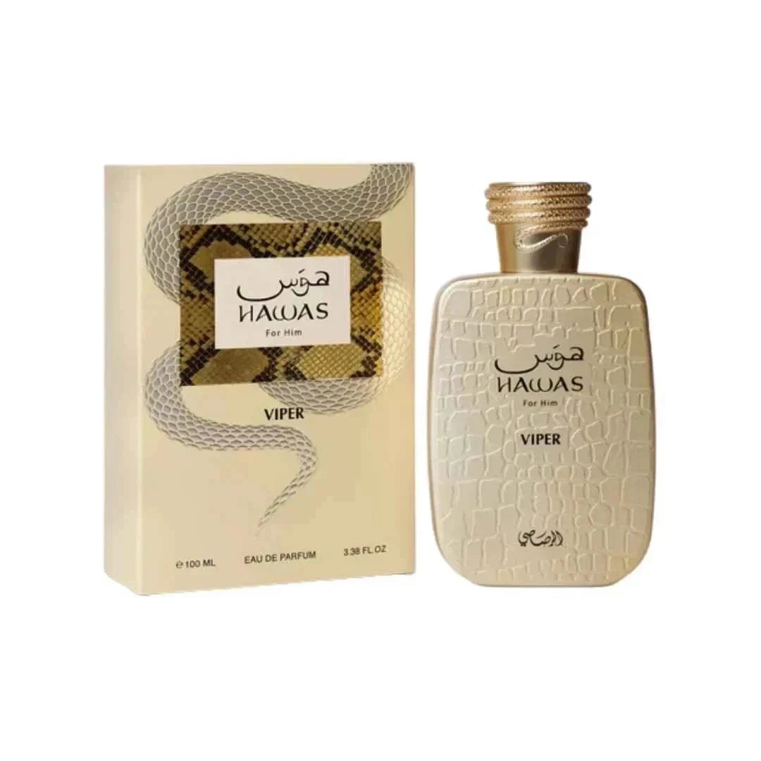 Rasasi Hawas Viper Eau de Parfum EDP Men Fragrance 100ml Spray – FREE SHIPPING