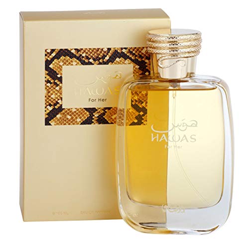 Hawas For Her Eau De Parfum By Rasasi 100ml 3.38 FL OZ.FREE SHIPPING