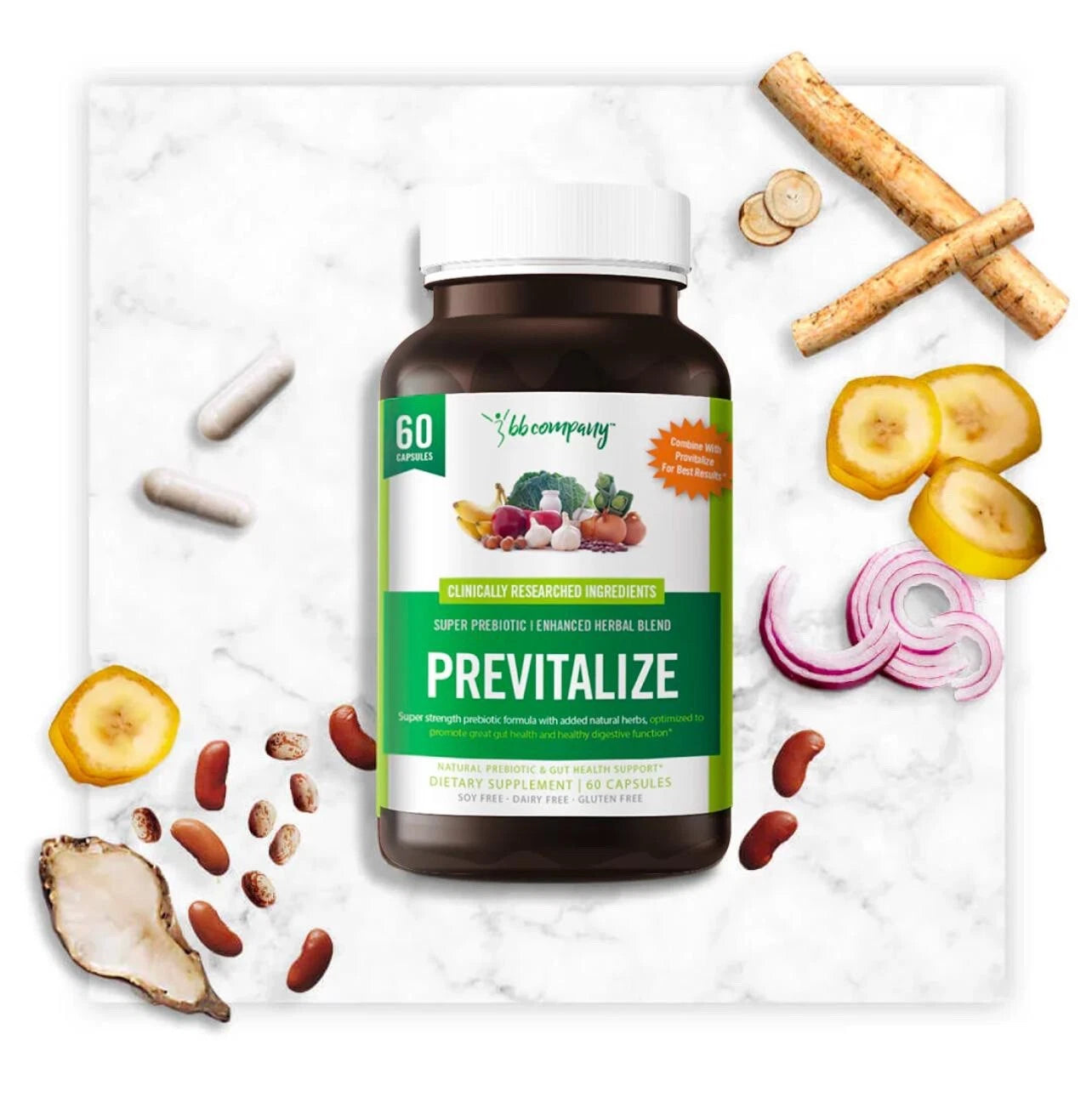 PREVITALISE probiotic/ Better Body Co/ 100% Natural menopause,FREE SHIPPING