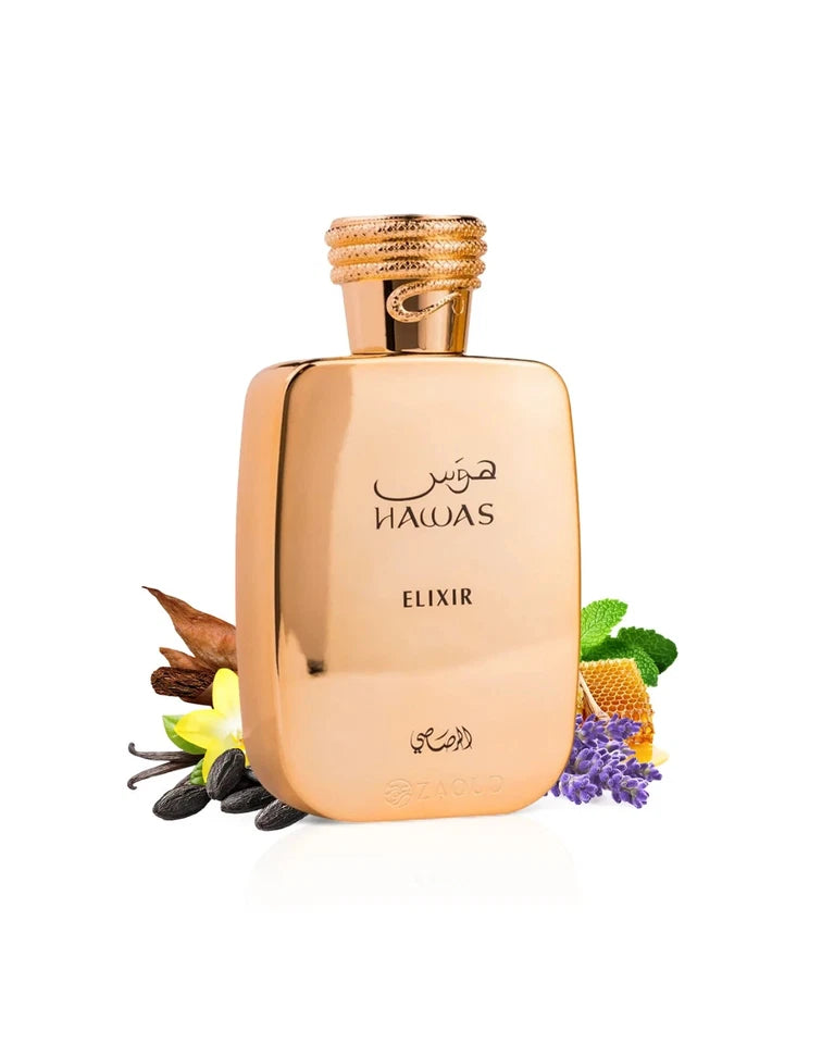 Rasasi Hawas Elixir Eau de Parfum EDP Fragrance for Men 100ml Spray.FREE SHIPPING