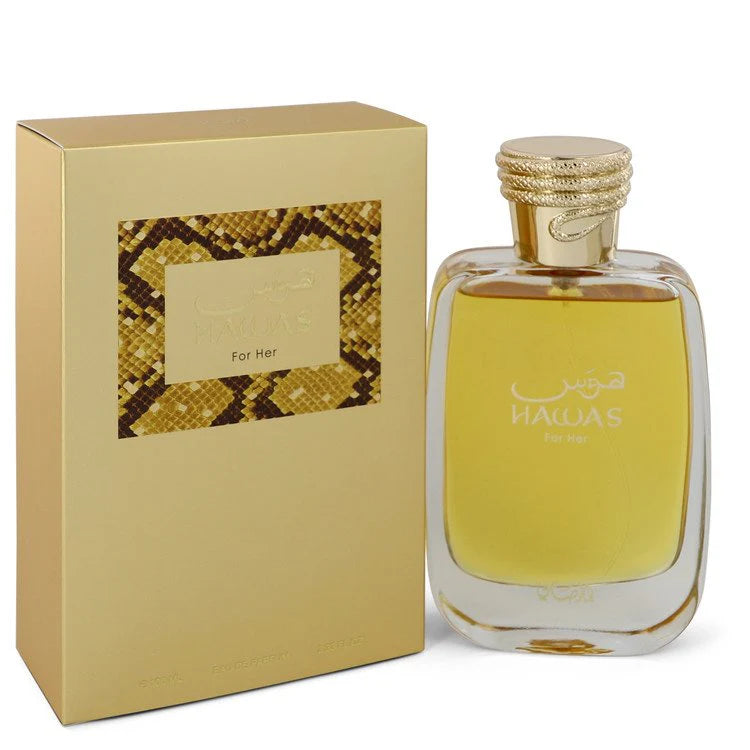 Hawas by Rasasi 3.4oz,100 ml.FAST & FREE SHIPPING